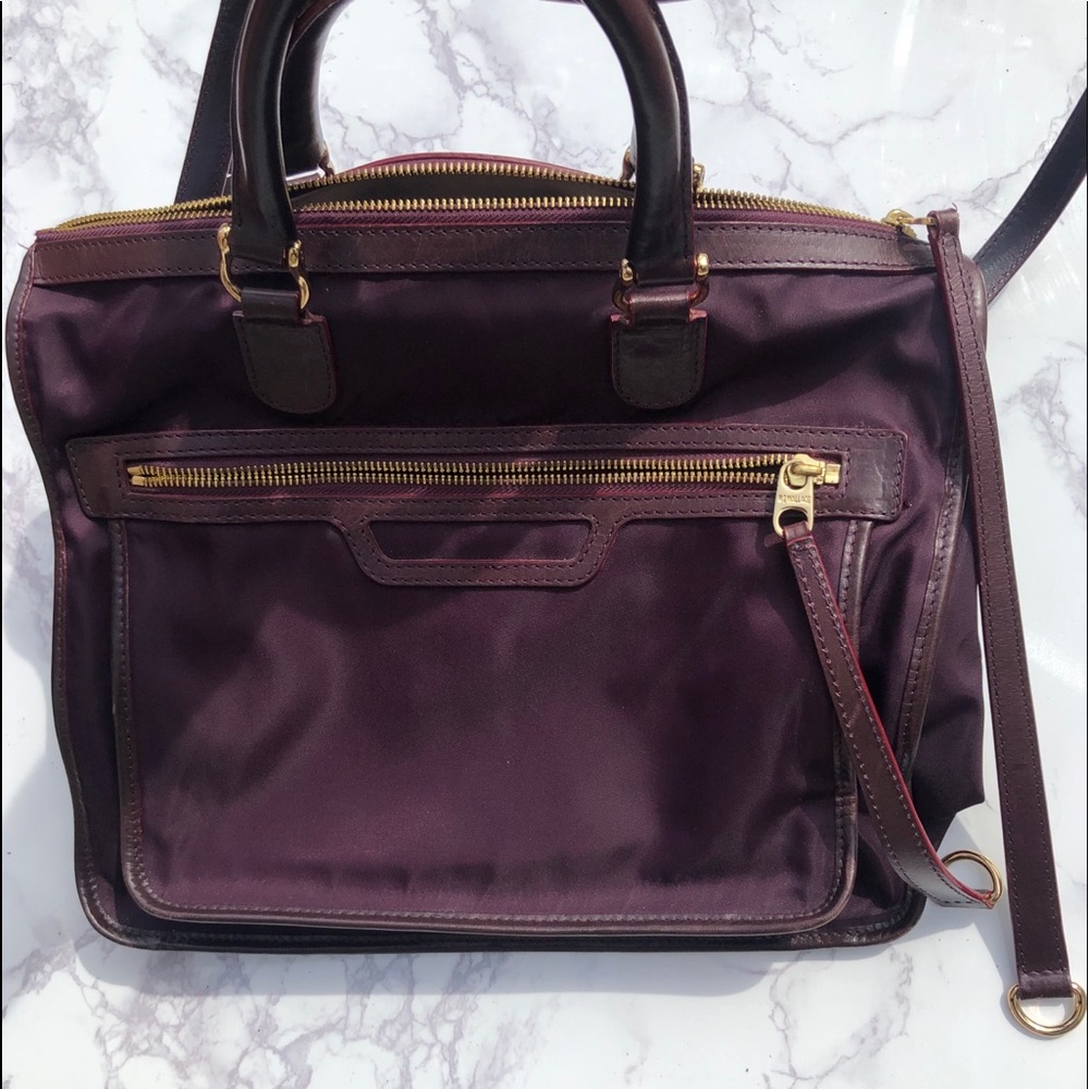 Mz Wallace New York Britt Bedford Bag in Currant